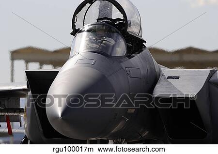 Close-up view of a F-15C Eagle at Nellis Air Force Base, Nevada. View Large Photo Image Picture - Close-up view of a F-15C Eagle at Nellis Air Force Base, Nevada.. Fotosearch