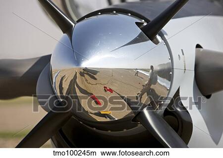 Close-up view of the propeller of an Iraqi Air Force T-6 Texan trainer aircraft. View Large Photo Image Picture - Close-up view of the propeller of an Iraqi Air Force T-6 Texan trainer aircraft.. Fotosearch