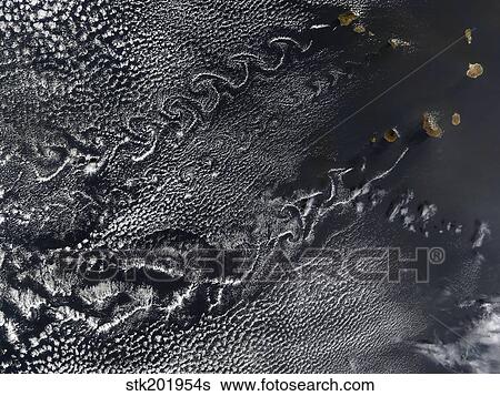 Cloud vortices over the Cape Verde islands. View Large Photo Image Stock Photograph - Cloud vortices over the Cape Verde islands.. Fotosearch