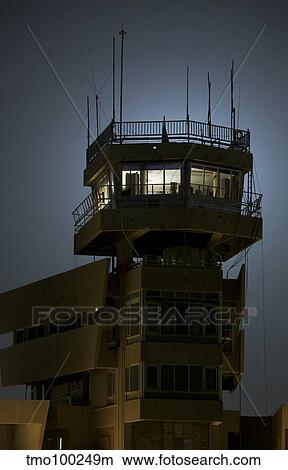 COB Speicher Control Tower View Large Photo Image Picture - COB Speicher Control Tower. Fotosearch