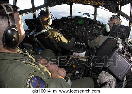 Cockpit of a MC-130P Combat Shadow. View Large Photo Image Picture - Cockpit of a MC-130P Combat Shadow.. Fotosearch