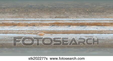 Color map of Jupiter. View Large Photo Image Stock Photograph - Color map of Jupiter.. Fotosearch