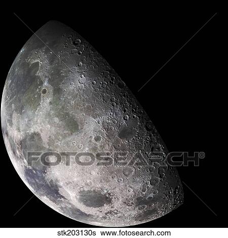 Color mosaic of the Earth's moon. View Large Photo Image Stock Photograph - Color mosaic of the Earth's moon.. Fotosearch