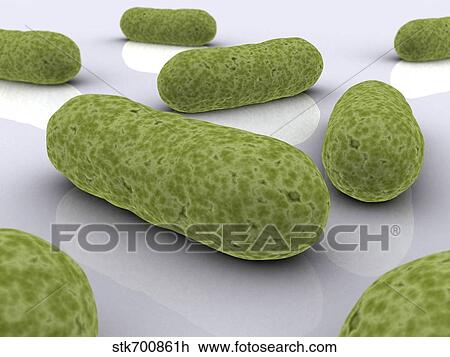 Conceptual image of bacteria. View Large Illustration Drawing - Conceptual image of bacteria.. Fotosearch