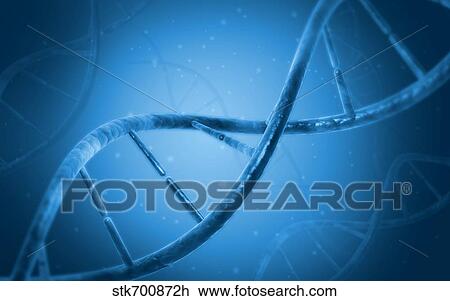 Conceptual image of DNA. View Large Illustration Drawing - Conceptual image of DNA.. Fotosearch