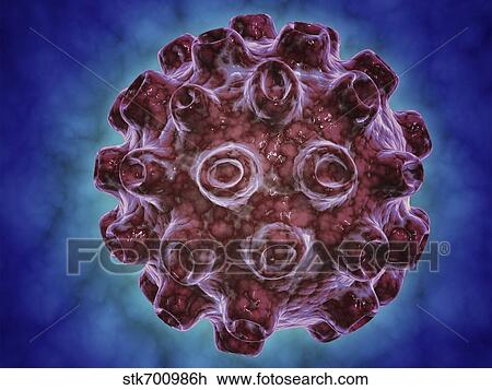 Drawing - Conceptual image of Encephalitis.. Fotosearch