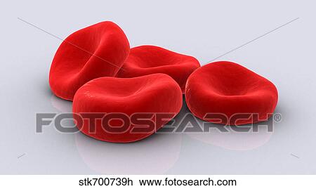 Conceptual image of red blood cells. View Large Illustration Drawing - Conceptual image of red blood cells.. Fotosearch
