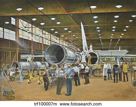 Construction of the DH. 98 Mosquito fighter-bomber of World War II. View Large Illustration Stock Illustration - Construction of the DH. 98 Mosquito fighter-bomber of World War II.. Fotosearch