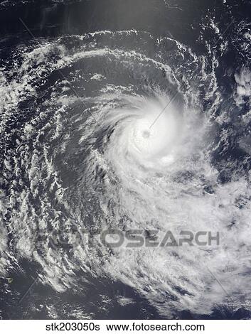 Cyclone Anja over the Southern Indian Ocean. View Large Photo Image Stock Photograph - Cyclone Anja over the Southern Indian Ocean.. Fotosearch