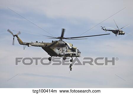 Czech Air Force Mi-171 Hips training for service. View Large Photo Image Picture - Czech Air Force Mi-171 Hips training for service.. Fotosearch