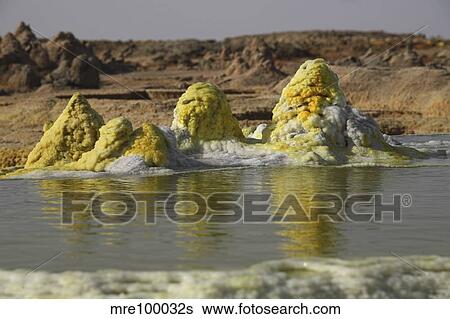 Dallol geothermal area, Danakil Depression, Ethiopia. View Large Photo Image Stock Photograph - Dallol geothermal area, Danakil Depression, Ethiopia.. Fotosearch