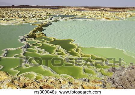 Dallol geothermal area, Danakil Depression, Ethiopia. View Large Photo Image Stock Photograph - Dallol geothermal area, Danakil Depression, Ethiopia.. Fotosearch