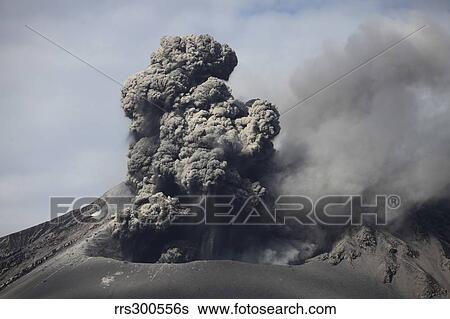 Dark ash cloud rising from Sakurajima volcano, Japan View Large Photo Image Stock Photograph - Dark ash cloud rising from Sakurajima volcano, Japan. Fotosearch
