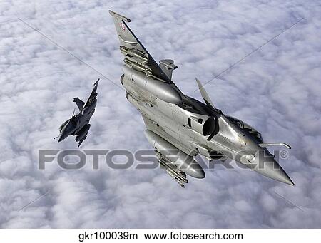 Picture - Dassault Rafale B of the French Air Force.. Fotosearch