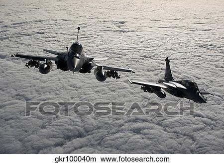 Picture - Dassault Rafale B of the French Air Force.. Fotosearch