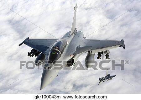 Dassault Rafale B of the French Air Force. View Large Photo Image Picture - Dassault Rafale B of the French Air Force.. Fotosearch