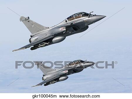 Picture - Dassault Rafale B of the French Air Force.. Fotosearch