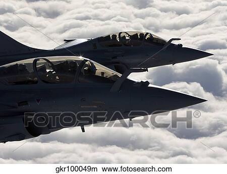 Dassault Rafale B of the French Air Force. View Large Photo Image Picture - Dassault Rafale B of the French Air Force.. Fotosearch