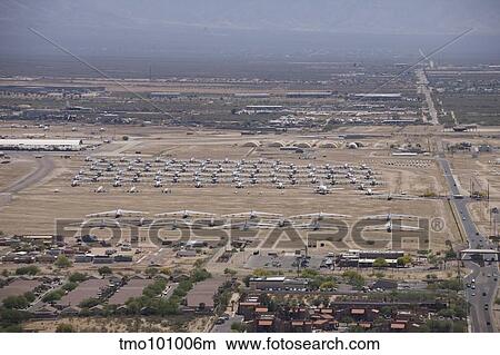 Davis-Monthan Air Force Base airplane boneyard in Arizona. View Large Photo Image Picture - Davis-Monthan Air Force Base airplane boneyard in Arizona.. Fotosearch
