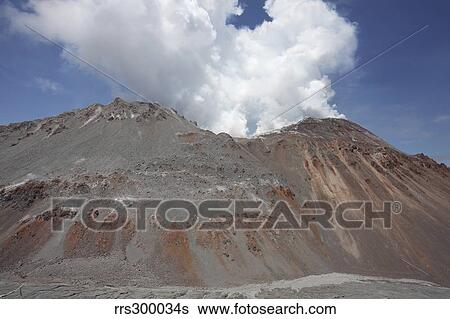 Degassing Lava Dome sitting in summit crater of Chaiten volcano, Chile. View Large Photo Image Stock Photograph - Degassing Lava Dome sitting in summit crater of Chaiten volcano, Chile.. Fotosearch