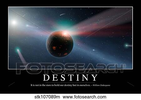 Destiny: Inspirational Quote and Motivational Poster View Large Illustration Stock Illustration - Destiny: Inspirational Quote and Motivational Poster. Fotosearch
