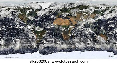Detailed satellite view of Earth. View Large Photo Image Stock Photograph - Detailed satellite view of Earth.. Fotosearch