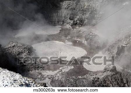 Devil's Ink Pots hot spring, Wai-O-Tapu Geothermal area, Taupo Volcanic Zone, New Zealand. View Large Photo Image Stock Photograph - Devil's Ink Pots hot spring, Wai-O-Tapu Geothermal area, Taupo Volcanic Zone, New Zealand.. Fotosearch