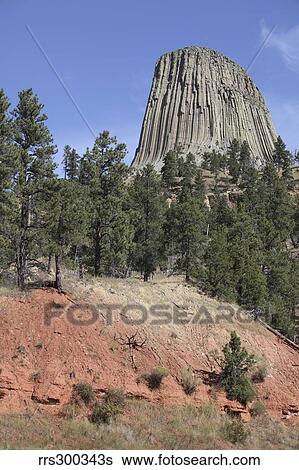 Stock Photograph - Devils Tower National Monument, Wyoming.. Fotosearch
