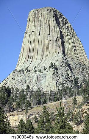 Stock Photograph - Devils Tower National Monument, Wyoming.. Fotosearch