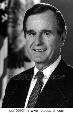 Digitally restored American history photo George H. W. Bush. View Large Photo Image Picture - Digitally restored American history photo George H. W. Bush.. Fotosearch