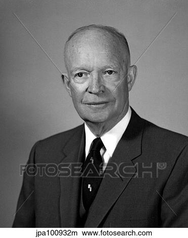 Digitally restored American history photo of President Dwight Eisenhower. View Large Photo Image Picture - Digitally restored American history photo of President Dwight Eisenhower.. Fotosearch