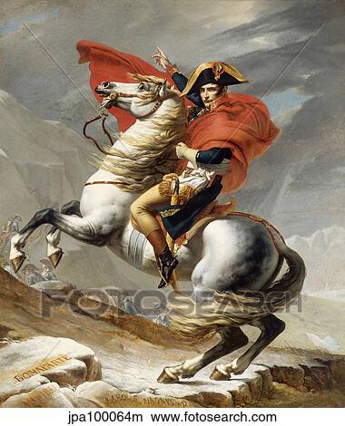 Digitally restored vector painting of Napoleon Bonaparte on his horse. View Large Illustration Stock Illustration - Digitally restored vector painting of Napoleon Bonaparte on his horse.. Fotosearch