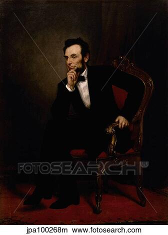 Digitally restored vector painting of Abraham Lincoln. View Large Illustration Stock Illustration - Digitally restored vector painting of Abraham Lincoln.. Fotosearch