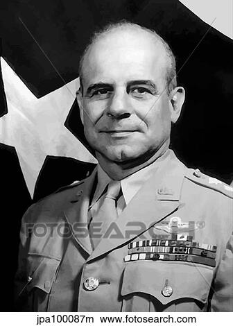 Digitally restored vector portrait of General James Harold Doolittle. View Large Photo Image Picture - Digitally restored vector portrait of General James Harold Doolittle.. Fotosearch