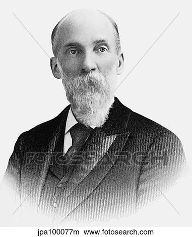 Stock Illustration - Digitally restored vector portrait of General Joseph Wheeler.. Fotosearch