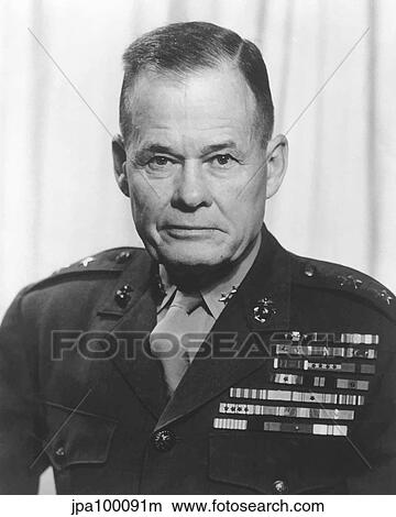 Digitally restored vector portrait of General Lewis Chesty Puller. View Large Illustration Stock Illustration - Digitally restored vector portrait of General Lewis Chesty Puller.. Fotosearch