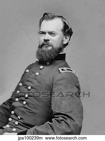 Digitally restored vector portrait of General James Birdseye McPherson. View Large Illustration Stock Illustration - Digitally restored vector portrait of General James Birdseye McPherson.. Fotosearch