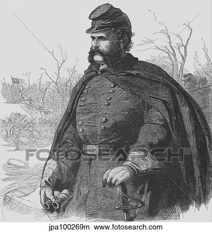 Digitally restored vector portrait of Ambrose Everett Burnside. View Large Illustration Stock Illustration - Digitally restored vector portrait of Ambrose Everett Burnside.. Fotosearch