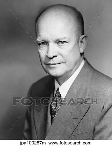 Digitally restored vector portrait of Dwight D. Eisenhower. View Large Illustration Stock Illustration - Digitally restored vector portrait of Dwight D. Eisenhower.. Fotosearch