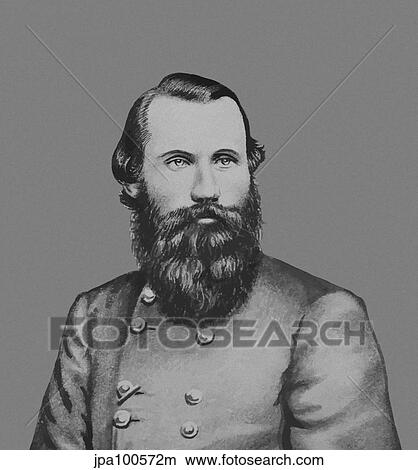 Digitally restored vector portrait of Confederate General James Ewell Brown Stuart. View Large Illustration Stock Illustration - Digitally restored vector portrait of Confederate General James Ewell Brown Stuart.. Fotosearch