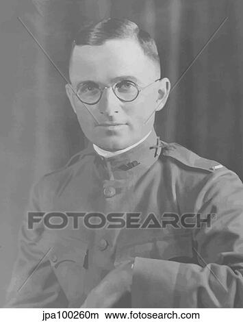 Digitally restored vector potrait of Harry S. Truman in uniform. View Large Illustration Stock Illustration - Digitally restored vector potrait of Harry S. Truman in uniform.. Fotosearch