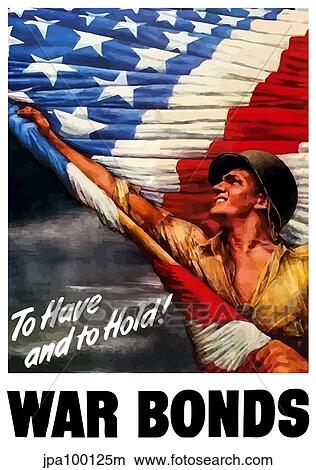 Digitally restored war propaganda poster. View Large Illustration Stock Illustration - Digitally restored war propaganda poster.. Fotosearch