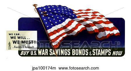 Digitally restored war propaganda poster. View Large Illustration Stock Illustration - Digitally restored war propaganda poster.. Fotosearch
