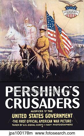 Stock Illustration - Digitally restored war propaganda poster.. Fotosearch