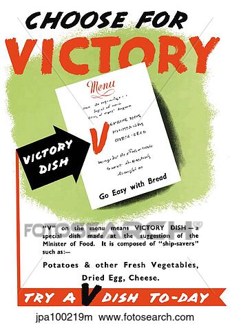 Stock Illustration - Digitally restored war propaganda poster.. Fotosearch