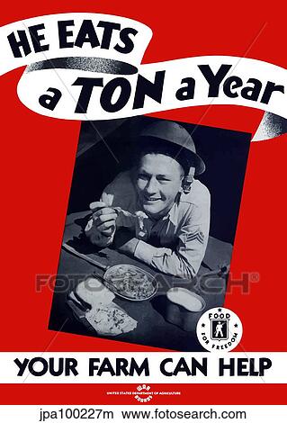 Digitally restored war propaganda poster. View Large Illustration Stock Illustration - Digitally restored war propaganda poster.. Fotosearch