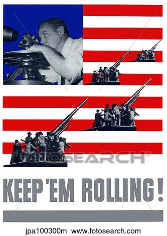 Digitally restored war propaganda poster. View Large Illustration Stock Illustration - Digitally restored war propaganda poster.. Fotosearch
