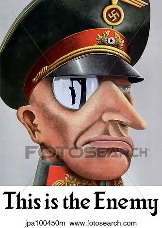 Digitally restored war propaganda poster. View Large Illustration Stock Illustration - Digitally restored war propaganda poster.. Fotosearch