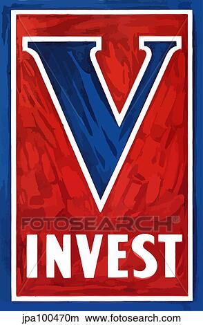Stock Illustration - Digitally restored war propaganda poster.. Fotosearch