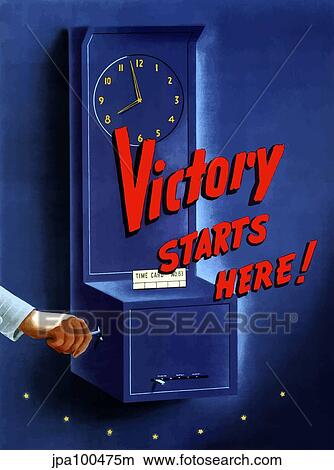 Digitally restored war propaganda poster. View Large Illustration Stock Illustration - Digitally restored war propaganda poster.. Fotosearch